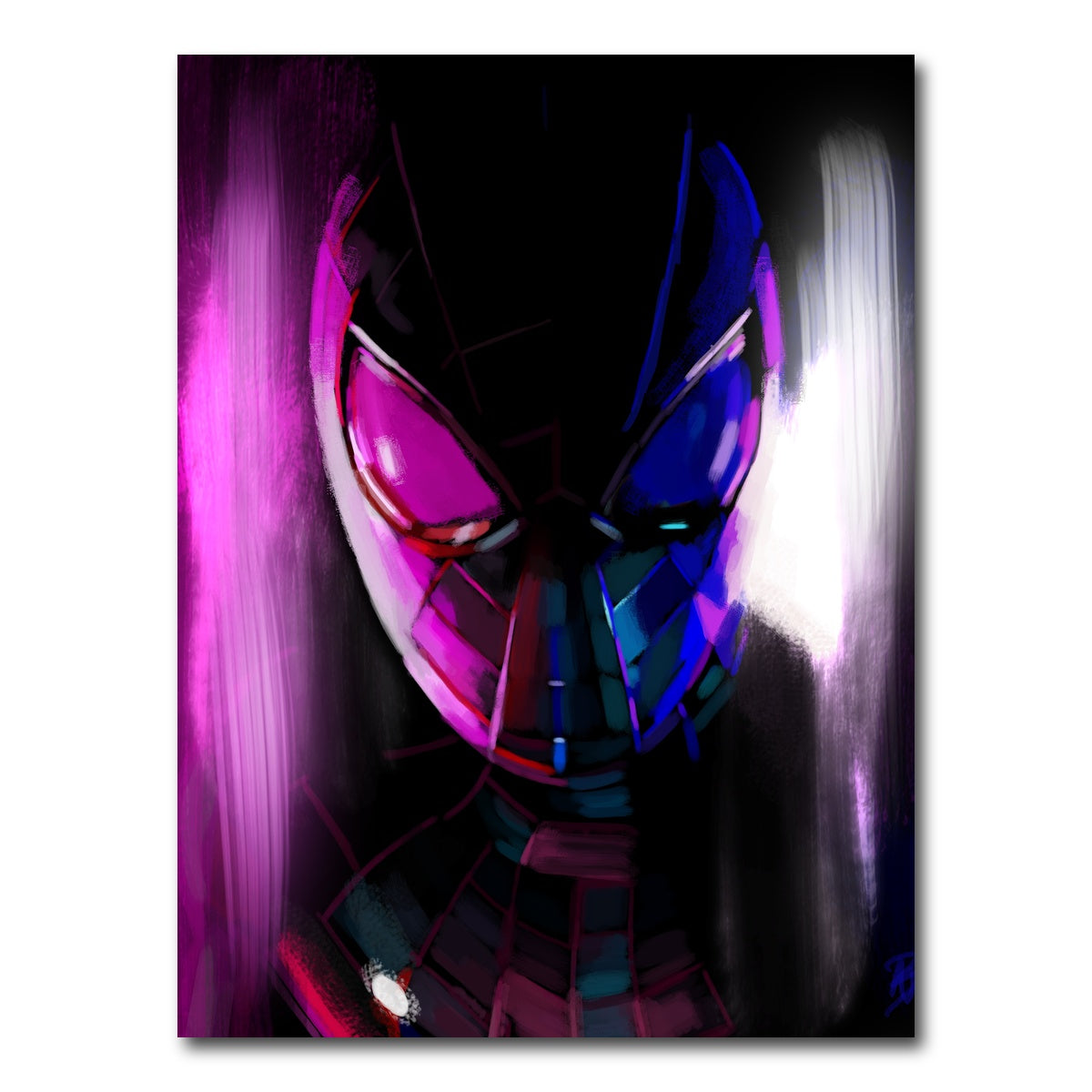 AUTO-MOCKUP WHITE | Miles Morales | 1 Piece | Gallery Wrap Canvas | group=3x4