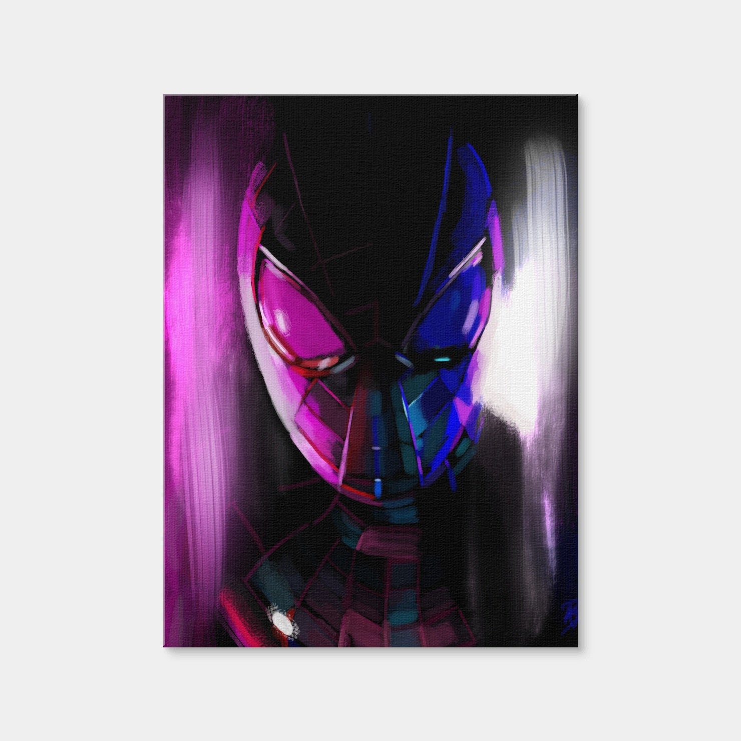 AUTO-MOCKUP WHITE | Miles Morales | 1 Piece | Gallery Wrap Canvas | group=3x4
