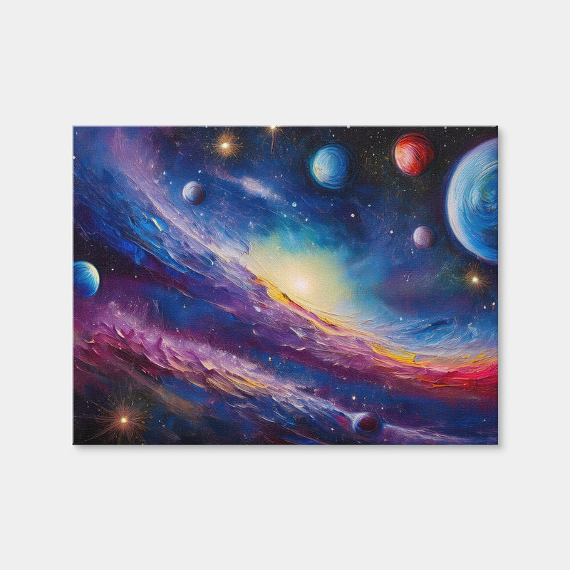 AUTO-MOCKUP WHITE | Milky Way Painting | 1 Piece | Gallery Wrap Canvas | group=4x3
