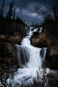 Milky Way Waterfall Wall Art