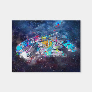 AUTO-MOCKUP WHITE | Millennium Falcon | 1 Piece | Gallery Wrap Canvas | group=4x3