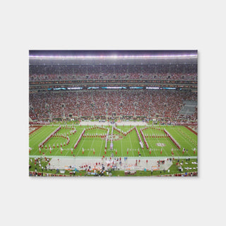 AUTO-MOCKUP WHITE | Million Dollar Band - Bryant Denny Stadium | 1 Piece | Gallery Wrap Canvas | group=4x3