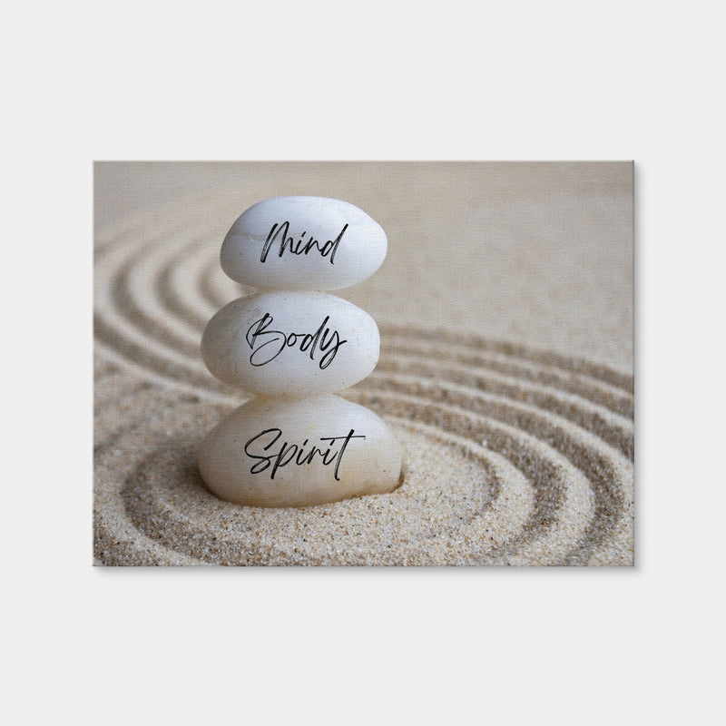 AUTO-MOCKUP WHITE | Mind Body Spirit | 1 Piece | Gallery Wrap Canvas | group=4x3