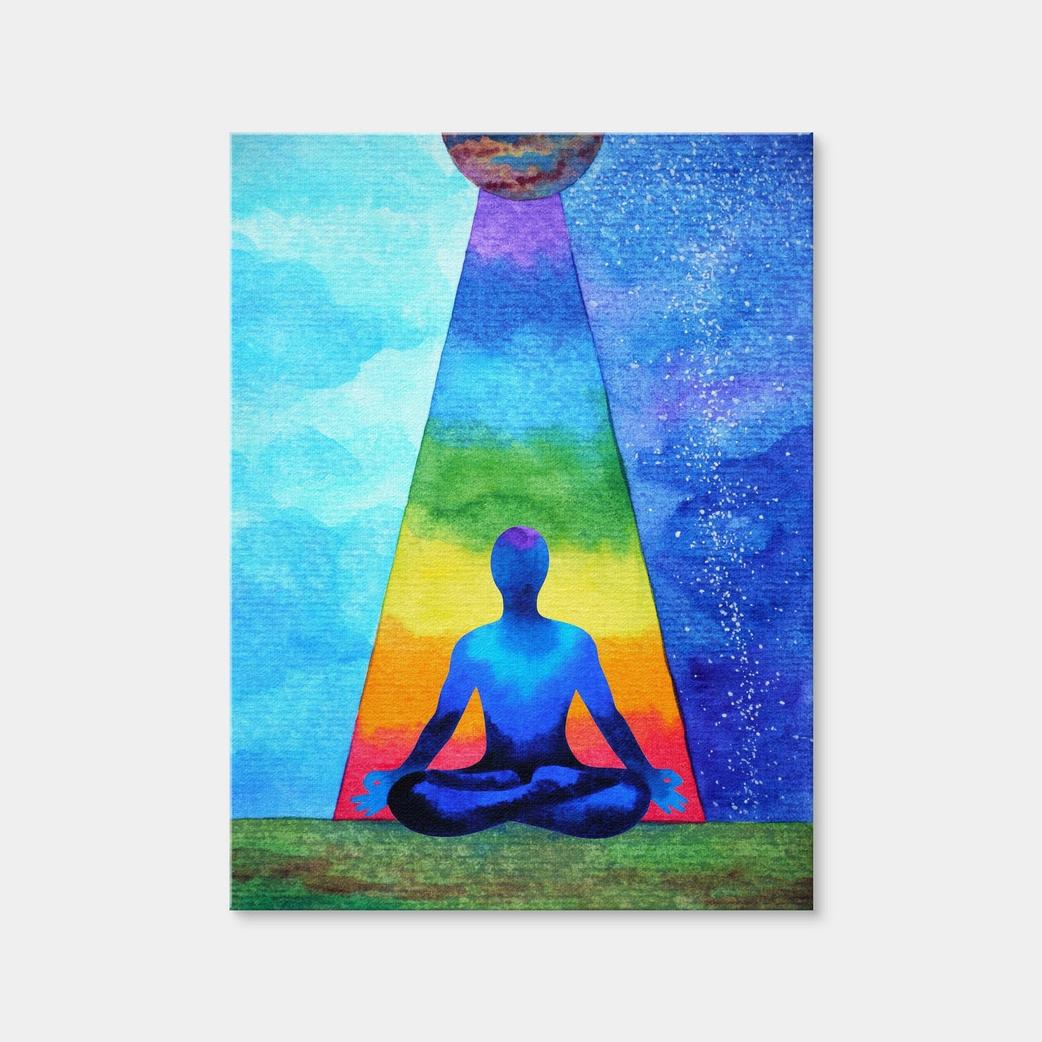 AUTO-MOCKUP WHITE | Mind Power Chakra | 1 Piece | Gallery Wrap Canvas | group=3x4