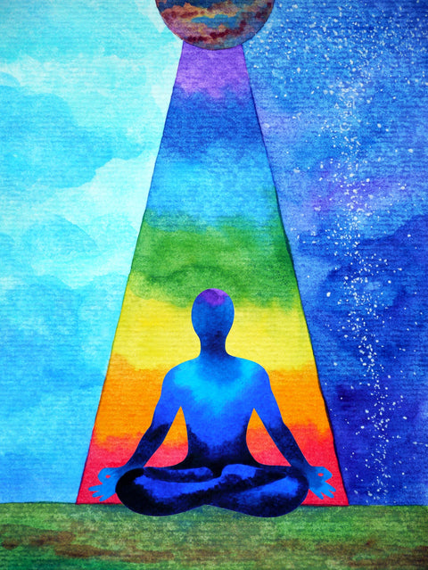 Mind power chakra Wall Art