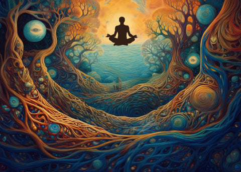 Mind web Wall Art