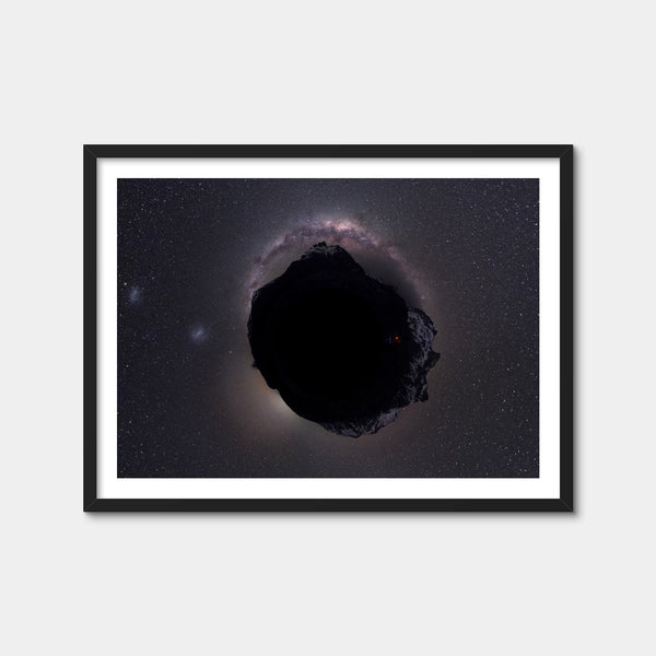 Mini Astro World Wall Art — Framed Print Format preview