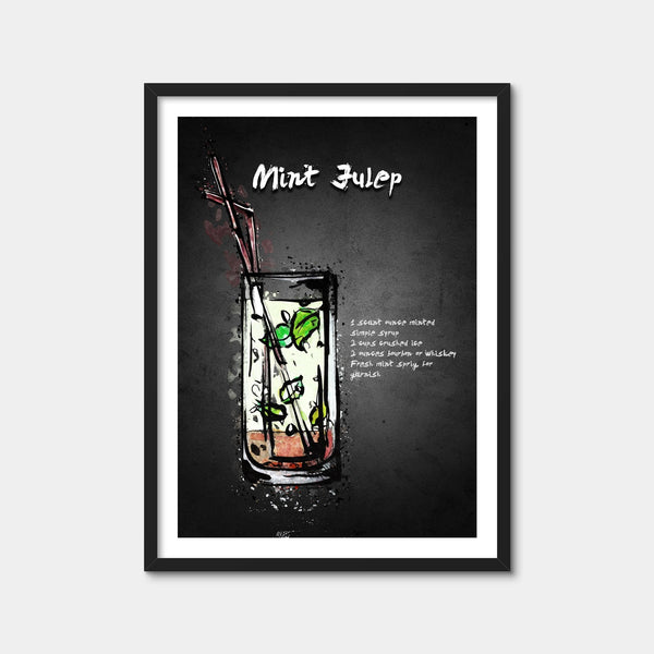 Mint Julep Wall Art — Framed Print Format preview