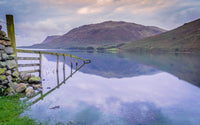 Mirrored Fence Wall Art