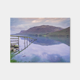 AUTO-MOCKUP WHITE | Mirrored Fence | 1 Piece | Gallery Wrap | group=4x3