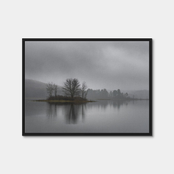 Misty Mornings Wall Art — Framed Canvas Format preview