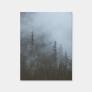 AUTO-MOCKUP WHITE | Misty Trees 3 | 1 Piece | Gallery Wrap Canvas | group=3x4