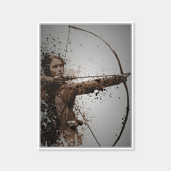 Mocking Jay Wall Art — Framed Canvas Format preview