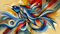 Modern Fish Art Wall Art