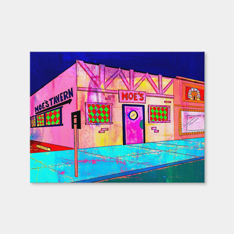 AUTO-MOCKUP WHITE | Moe's Tavern | 1 Piece | Gallery Wrap | group=4x3