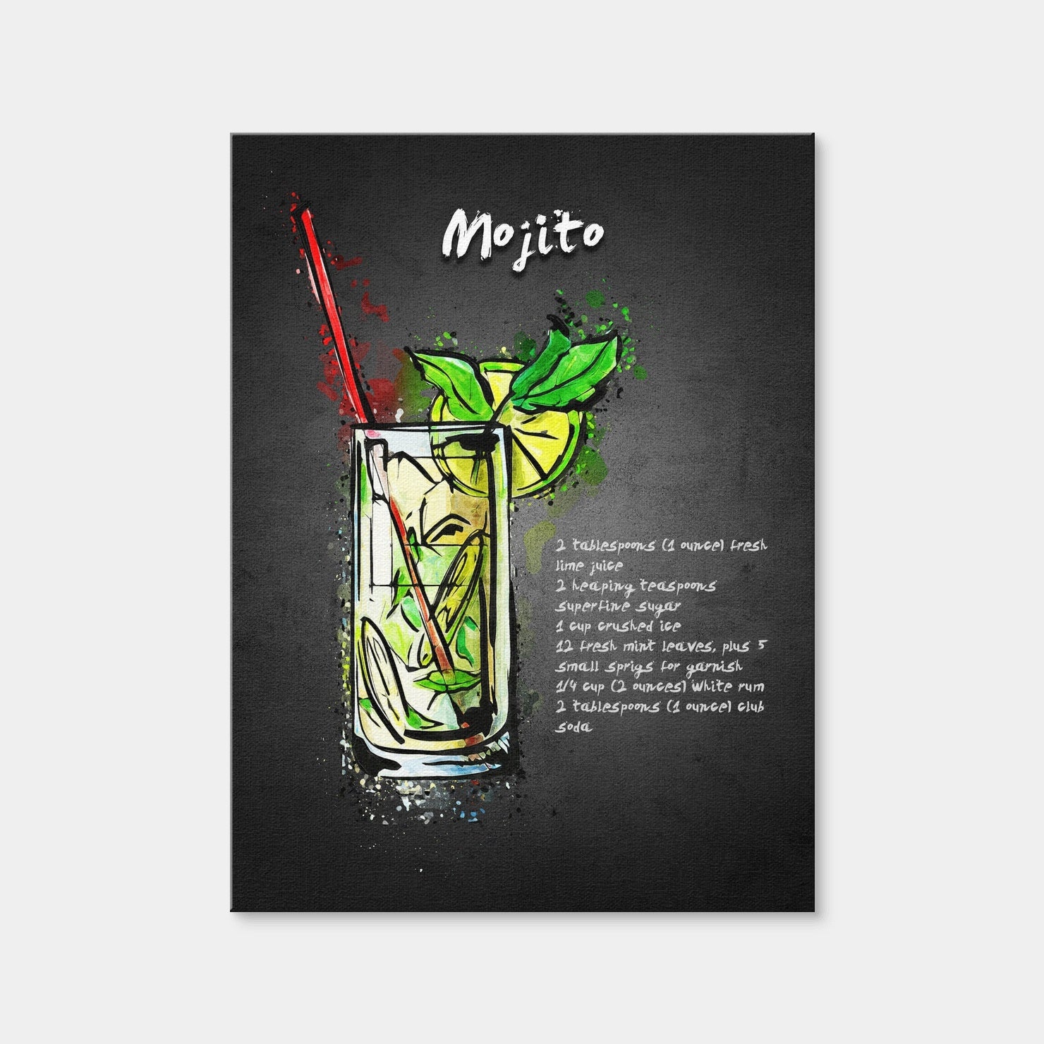 AUTO-MOCKUP WHITE | Mojito | 1 Piece | Gallery Wrap Canvas | group=3x4
