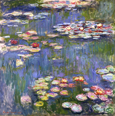 Monet Water Lilies Wall Art