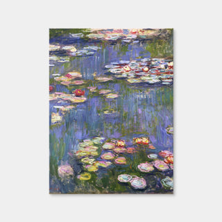 AUTO-MOCKUP WHITE | Monet Water Lilies | 1 Piece | Gallery Wrap Canvas | group=3x4