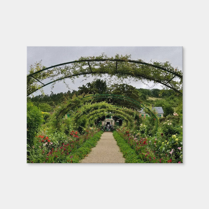 AUTO-MOCKUP WHITE | Monet's Garden | 1 Piece | Gallery Wrap | group=4x3
