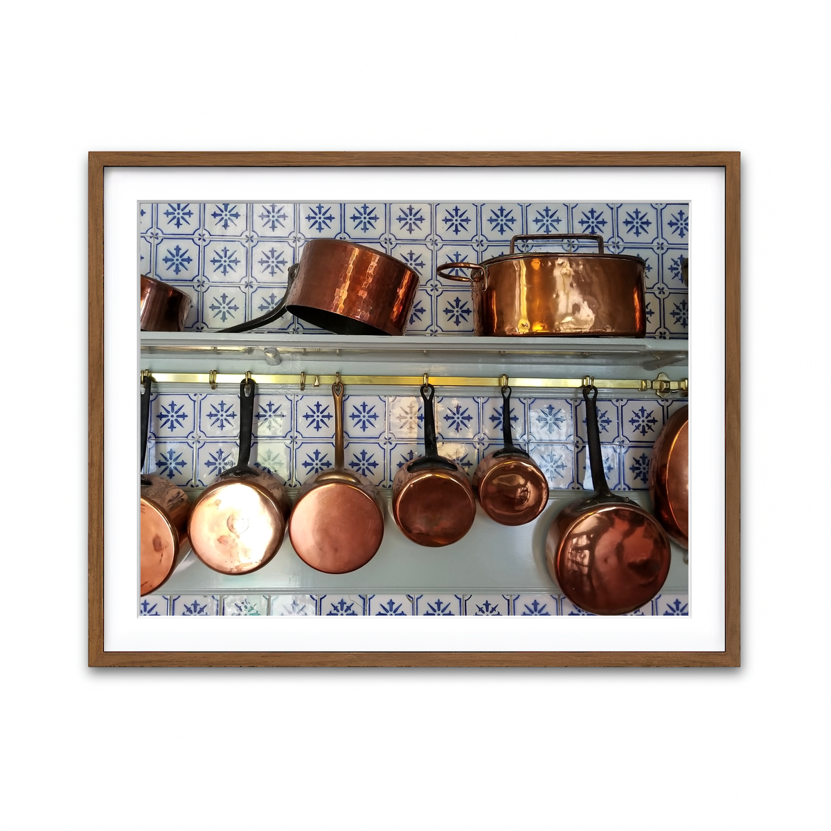 Framed Print 4x3 Walnut