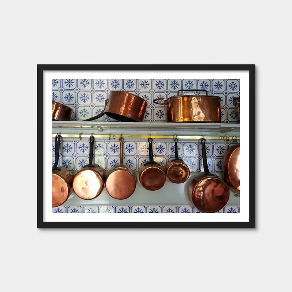 Monet's Kitchen - Giverny, France Wall Art — Framed Print Format preview
