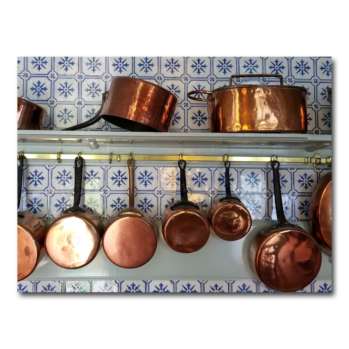 AUTO-MOCKUP WHITE | Monet's Kitchen - Giverny, France | 1 Piece | Gallery Wrap Canvas | group=4x3