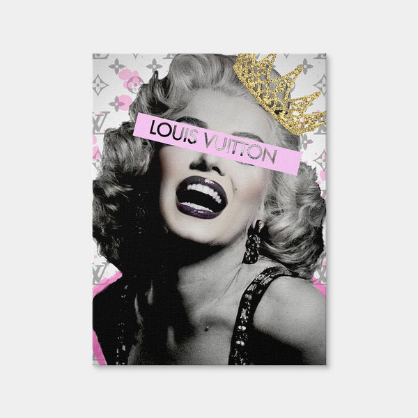 Monroe See No Evil Wall Art — Canvas Wrap Format preview