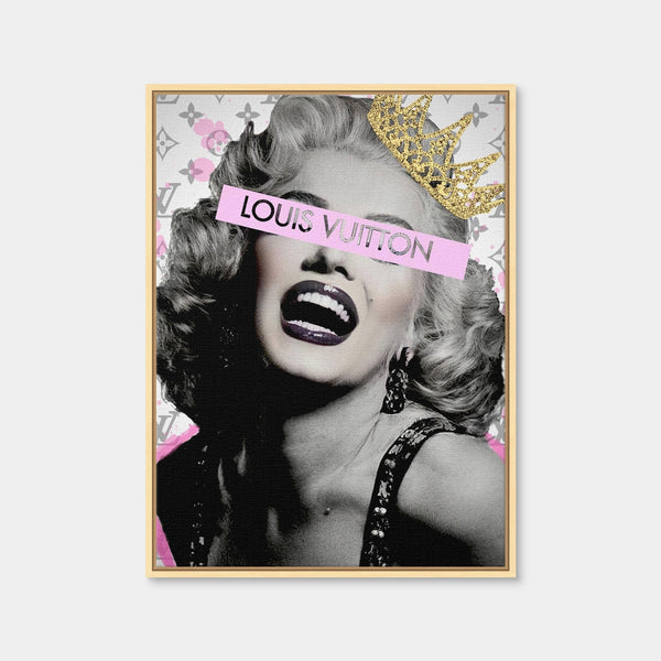 Monroe See No Evil Wall Art — Framed Canvas Format preview