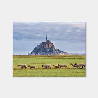 AUTO-MOCKUP WHITE | Mont Saint Michel Abbey | 1 Piece | Gallery Wrap | group=4x3
