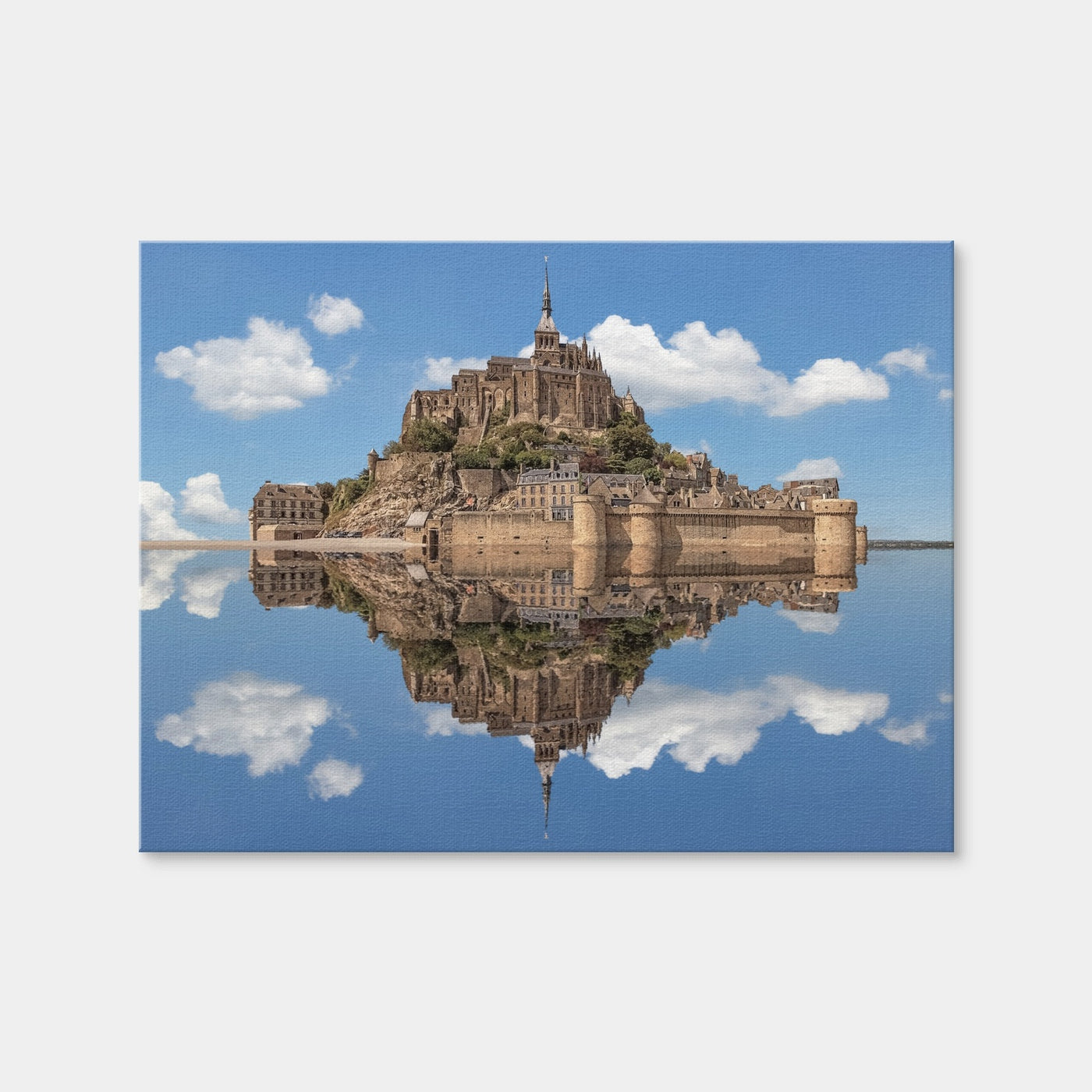 AUTO-MOCKUP WHITE | Mont Saint Michel | 1 Piece | Gallery Wrap Canvas | group=4x3