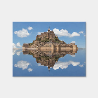 AUTO-MOCKUP WHITE | Mont Saint Michel | 1 Piece | Gallery Wrap Canvas | group=4x3