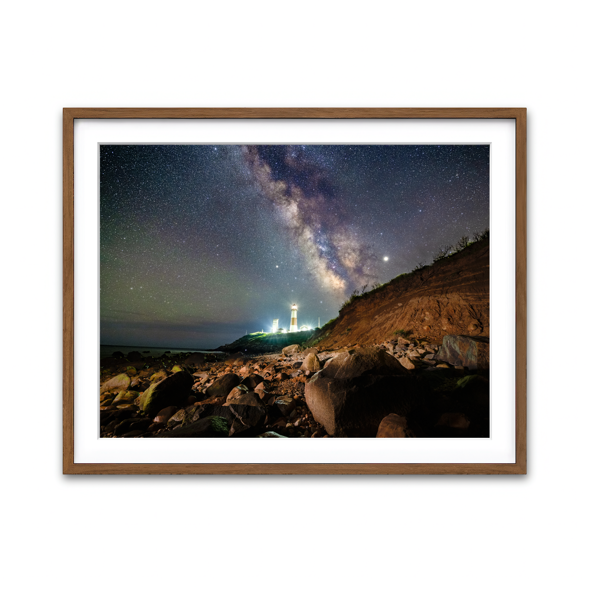 Framed Print 4x3 Walnut