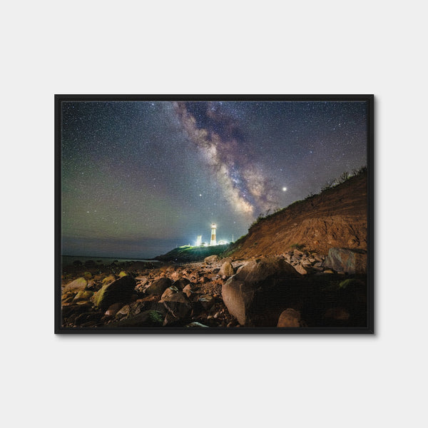Montauk Landscape Wall Art — Framed Canvas Format preview