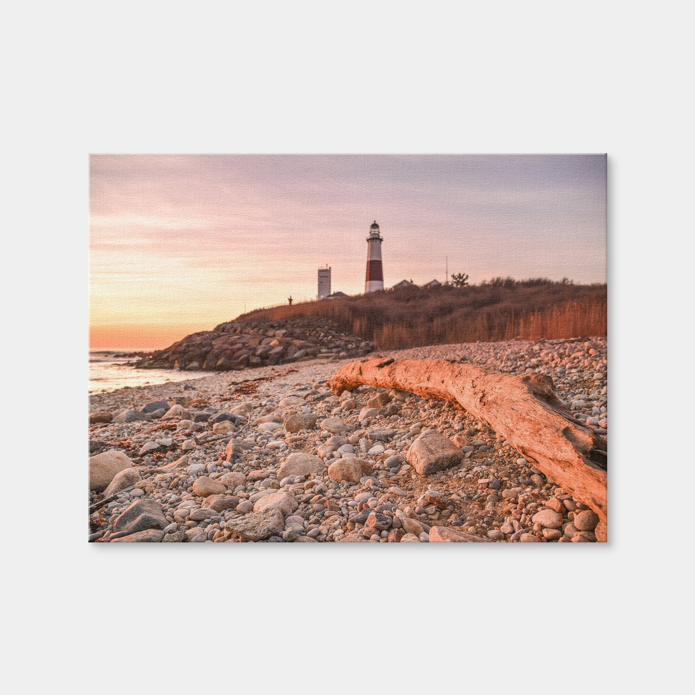 AUTO-MOCKUP WHITE | Montauk Point Lighthouse | 1 Piece | Gallery Wrap Canvas | group=4x3