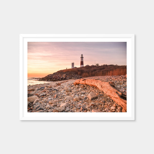 Montauk Point Lighthouse Wall Art — Framed Print Format preview