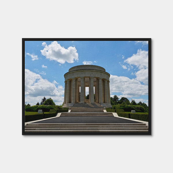 Montsec US WWI Memorial Wall Art — Framed Canvas Format preview