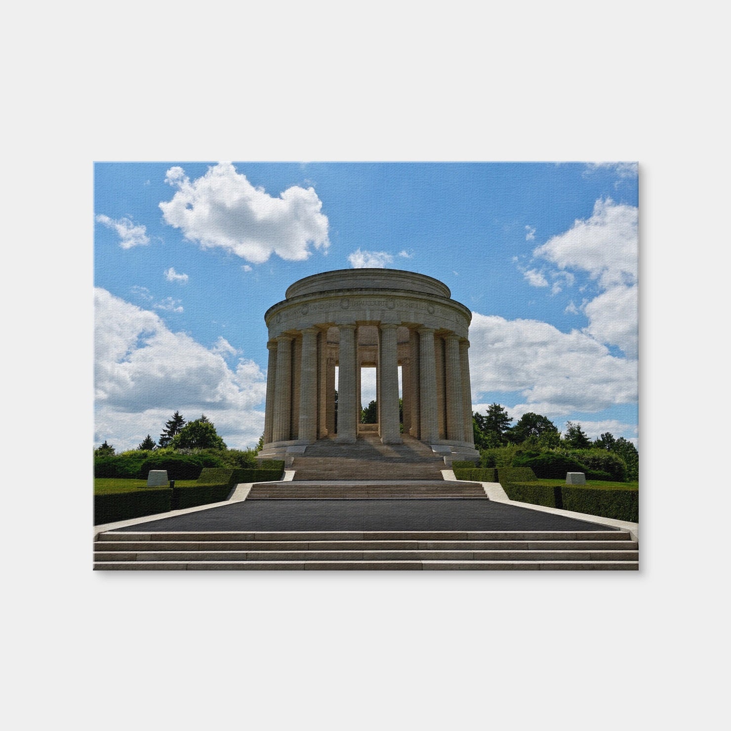 AUTO-MOCKUP WHITE | Montsec US WWI Memorial | 1 Piece | Gallery Wrap | group=4x3
