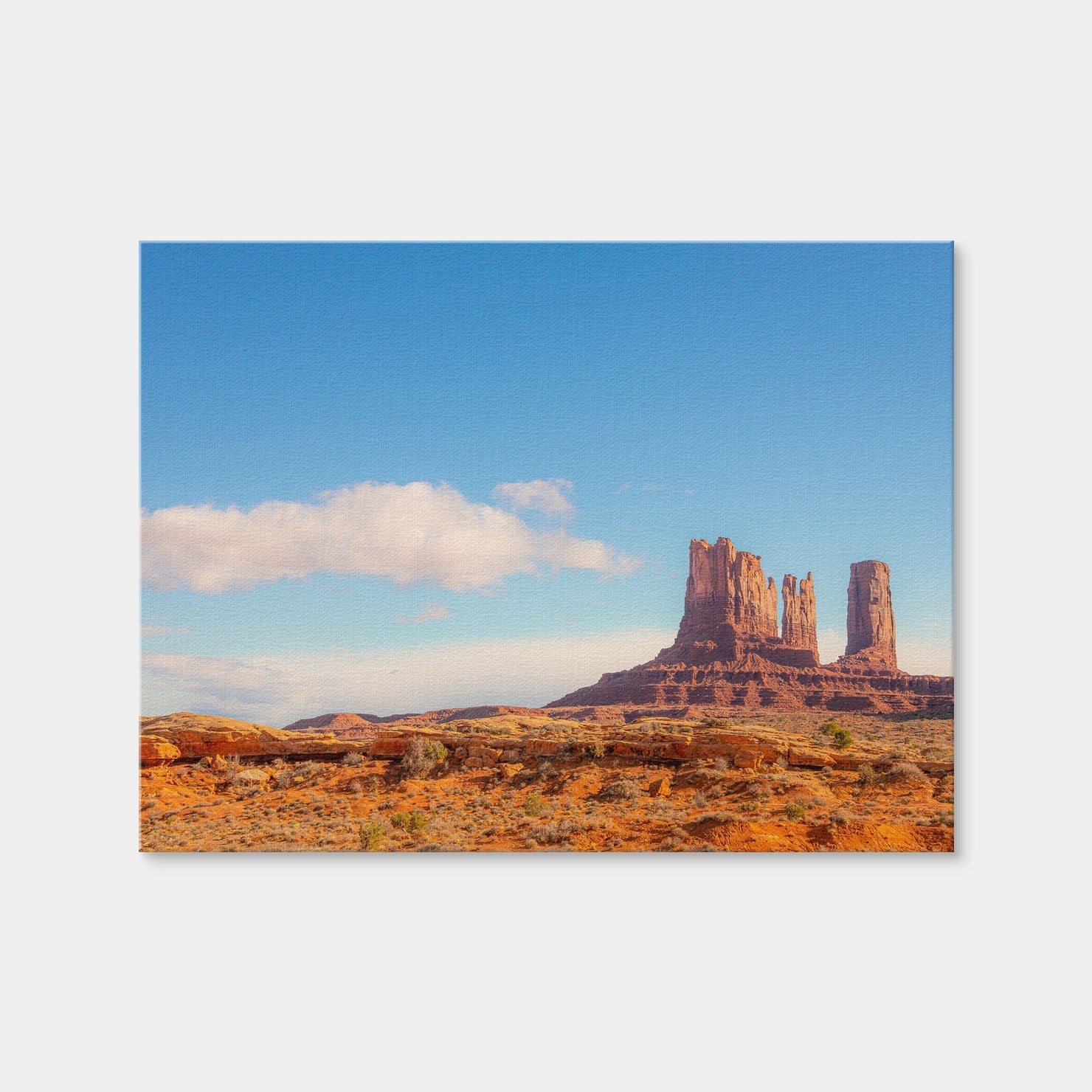 AUTO-MOCKUP WHITE | Monument-Valley | 1 Piece | Gallery Wrap Canvas | group=4x3