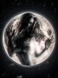 Moon Girl Wall Art