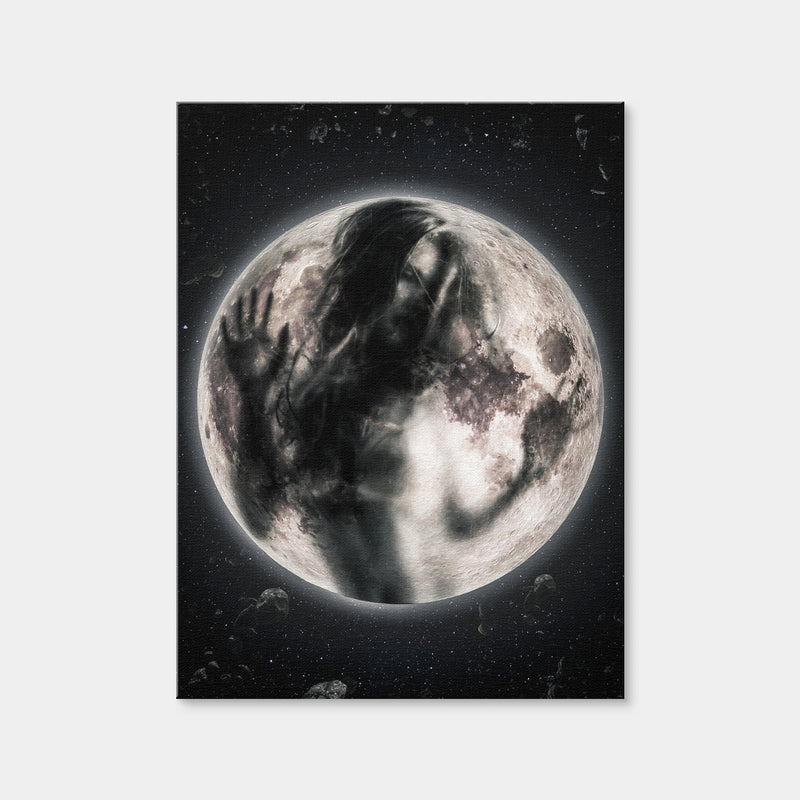 AUTO-MOCKUP WHITE | Moon Girl | 1 Piece | Gallery Wrap Canvas | group=3x4