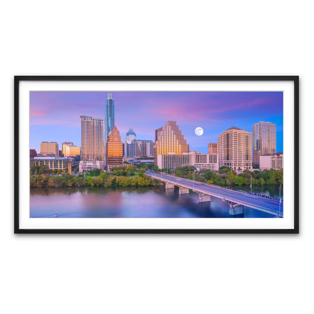 Framed Print 2x1 Black