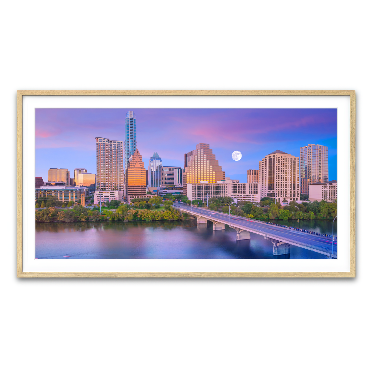 Framed Print 2x1 Natural