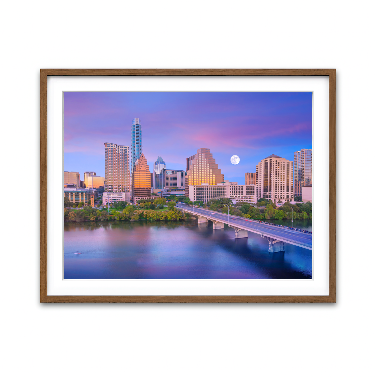 Framed Print 4x3 Walnut