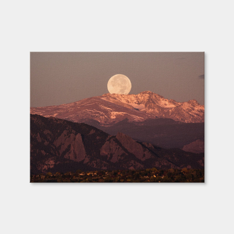 AUTO-MOCKUP WHITE | Moon Over Boulder | 1 Piece | Gallery Wrap | group=4x3
