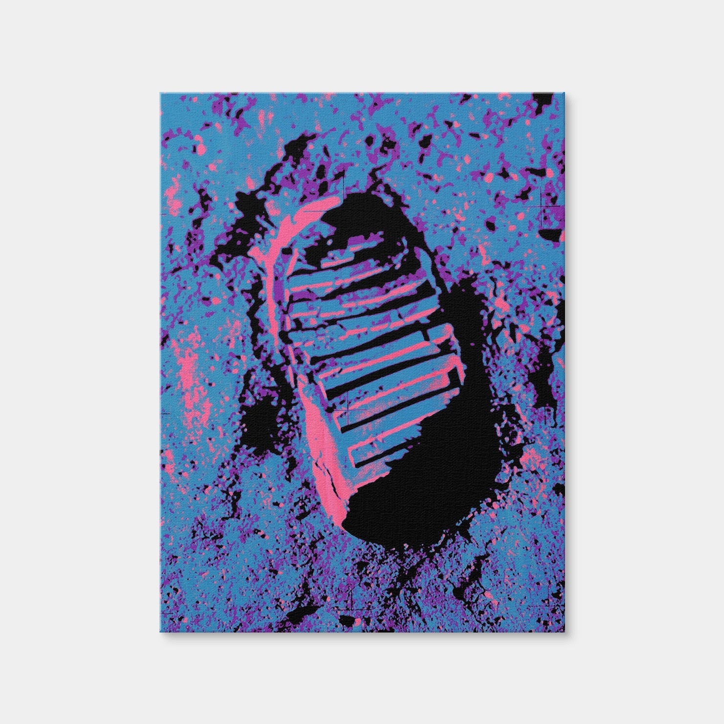 AUTO-MOCKUP WHITE | Moon Print Blue | 1 Piece | Gallery Wrap Canvas | group=3x4