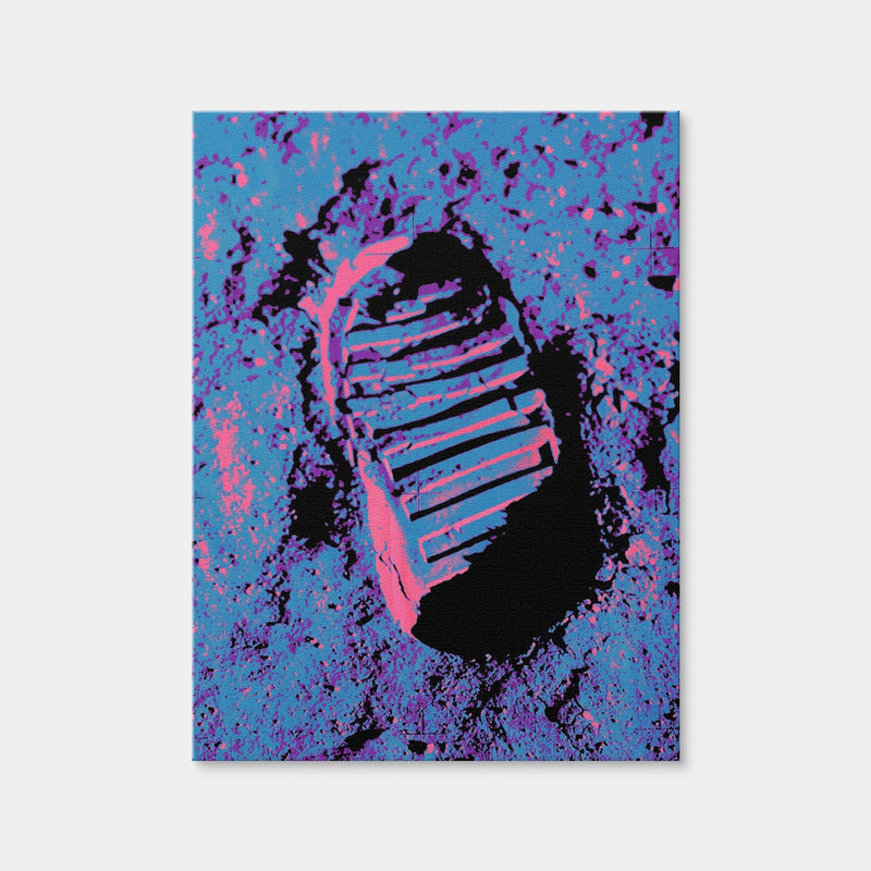 AUTO-MOCKUP WHITE | Moon Print Blue | 1 Piece | Gallery Wrap Canvas | group=3x4