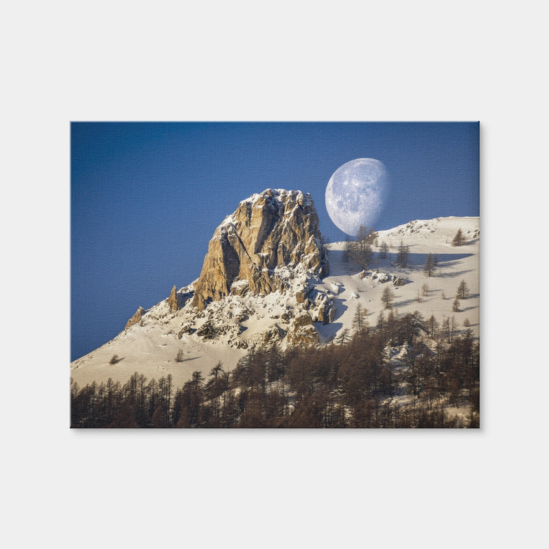 AUTO-MOCKUP WHITE | Moon and Mountain | 1 Piece | Gallery Wrap | group=4x3