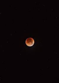 Moon in the shadow Wall Art