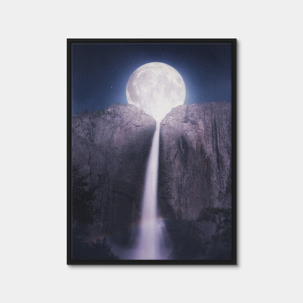 Moonfall Wall Art — Framed Canvas Format preview