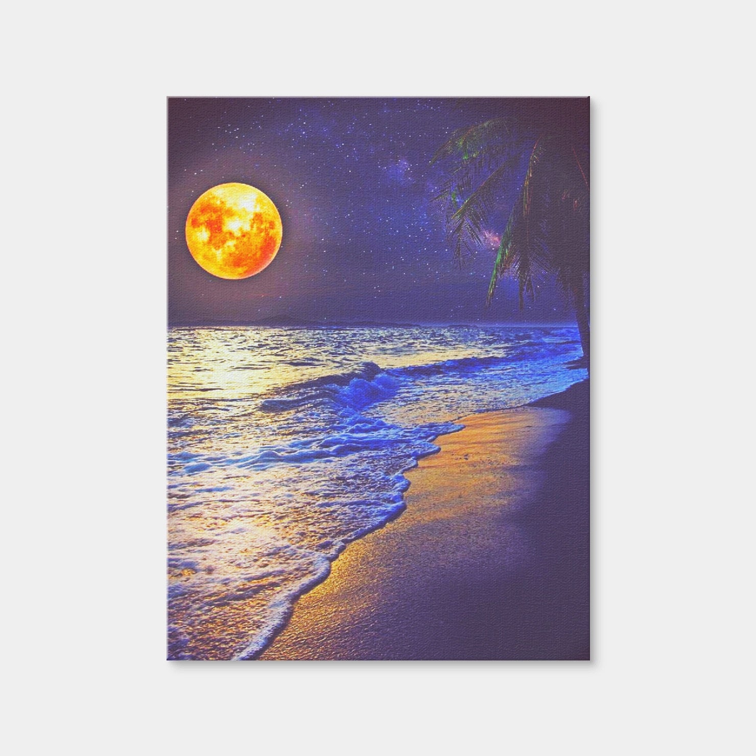 AUTO-MOCKUP WHITE | Moonlight Oceanview | 1 Piece | Gallery Wrap | group=3x4